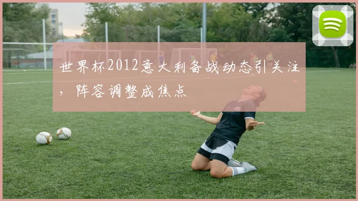 世界杯2012意大利备战动态引关注，阵容调整成焦点