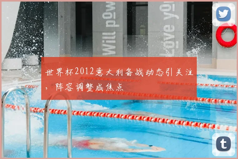 世界杯2012意大利备战动态引关注,阵容调整成焦点